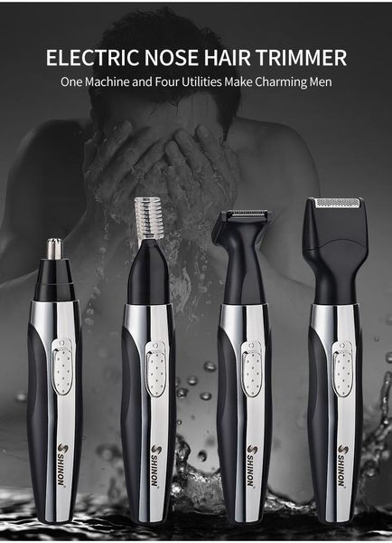 electric nose & ear trimmers hair trimmer personal face care shaver stainless steel removal clipper cutter machine
electric nose & ear trimmers hair trimmer personal face care shaver stainless steel removal clipper cutter machine