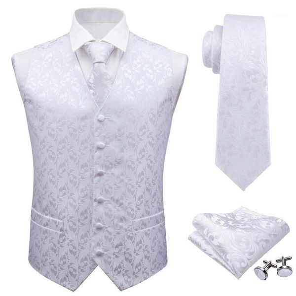 men's vests barry.wang mens classic white floral jacquard silk waistcoat handkerchief party wedding tie vest suit pocket square set, Black;white
men's vests barry.wang mens classic white floral jacquard silk waistcoat handkerchief party wedding tie vest suit pocket square set, Black;white