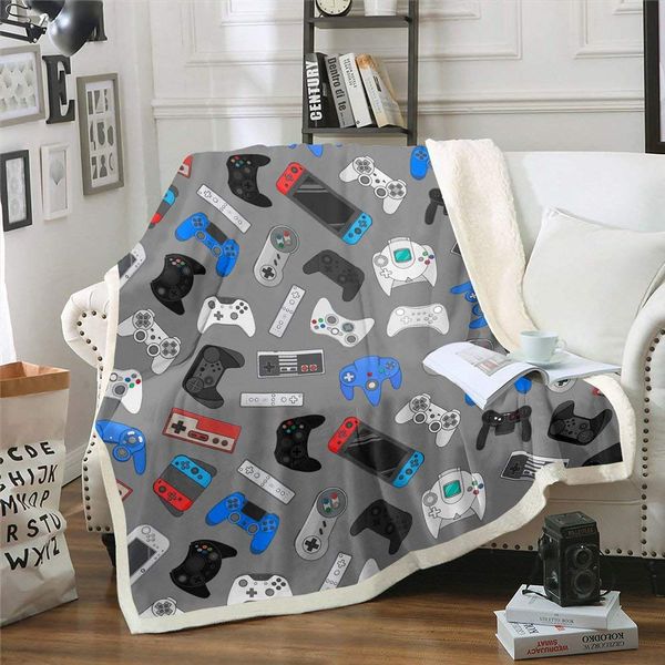 teens gamepad sherpa blanket modern gamer flannel blanket for kids boys children video game throw blanket player gaming joystick
teens gamepad sherpa blanket modern gamer flannel blanket for kids boys children video game throw blanket player gaming joystick