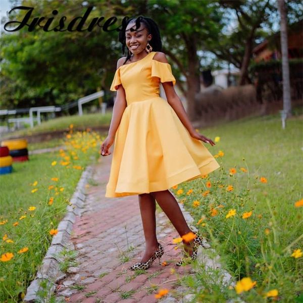 bridesmaid dress gold yellow african dresses 2021 knee length wedding guest for black girls robe demoiselle d'honneur, White;pink
bridesmaid dress gold yellow african dresses 2021 knee length wedding guest for black girls robe demoiselle d'honneur, White;pink
