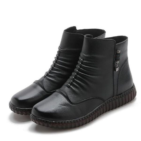 boots rhinestone genuine leather autumn ankle fashion casual flat sneaker comfortable warm winter women's, Black
boots rhinestone genuine leather autumn ankle fashion casual flat sneaker comfortable warm winter women's, Black