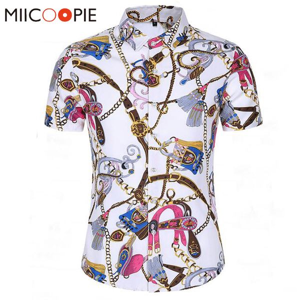 summer luxury short sleeve mens hawaiian dress shirt 2020 fashion royal floral printed vacation shirt male brand clothes kg-308, White;black
summer luxury short sleeve mens hawaiian dress shirt 2020 fashion royal floral printed vacation shirt male brand clothes kg-308, White;black