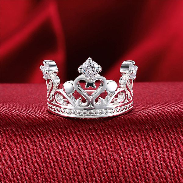 women's sterling silver plated inlaid gem crown ring gssr034 fashion 925 silver plate rings, Golden;silver
women's sterling silver plated inlaid gem crown ring gssr034 fashion 925 silver plate rings, Golden;silver