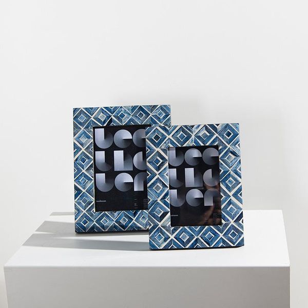 frames blue geometric rhombus pattern cow bone po frame modern home living room office house decoration layout ornaments
frames blue geometric rhombus pattern cow bone po frame modern home living room office house decoration layout ornaments