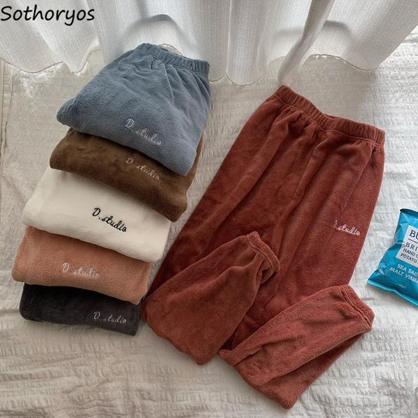 women's sleepwear coral velvet long sleep bottoms women couples all-match bundle leisure fuzzy thermal letter embroidery arrival trouse, Black;red
women's sleepwear coral velvet long sleep bottoms women couples all-match bundle leisure fuzzy thermal letter embroidery arrival trouse, Black;red