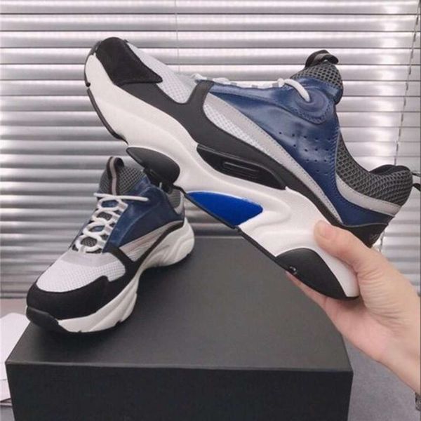 casual shoes 2021 designer b22 sneaker white leather calfskin sneakers technical knit women platform blue grey shoes with box 3, Black
casual shoes 2021 designer b22 sneaker white leather calfskin sneakers technical knit women platform blue grey shoes with box 3, Black