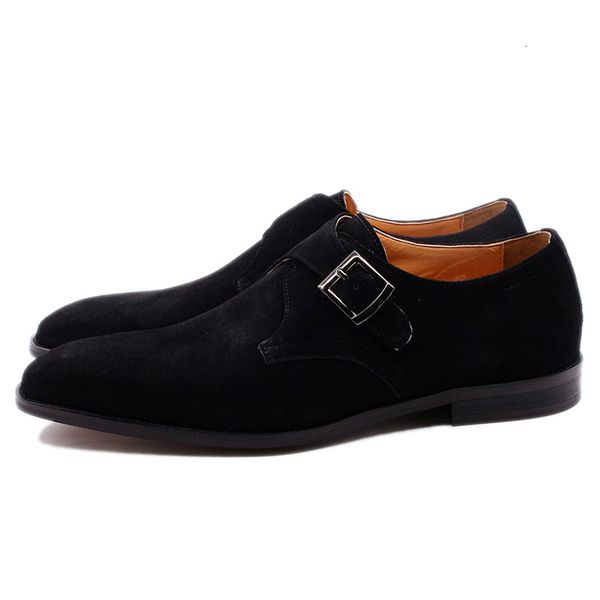dress shoes autumn winter men's english-style suede shoes oxford wedding buckle casual girdle bussines for men jpls, Black
dress shoes autumn winter men's english-style suede shoes oxford wedding buckle casual girdle bussines for men jpls, Black