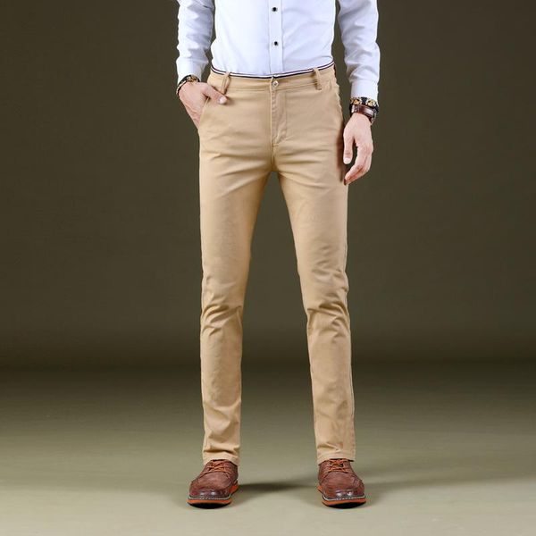 men fashion business clothing casual pants mens slim straight dress length trousers long man men's, Black
men fashion business clothing casual pants mens slim straight dress length trousers long man men's, Black