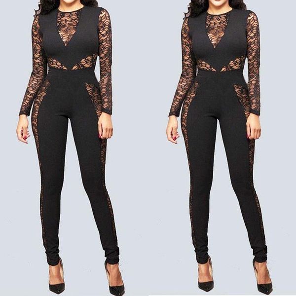 fashion long sleeve lace women jumpsuits hollow out slim floral bodycon rompers clubwear trousers s xl, Black;white
fashion long sleeve lace women jumpsuits hollow out slim floral bodycon rompers clubwear trousers s xl, Black;white