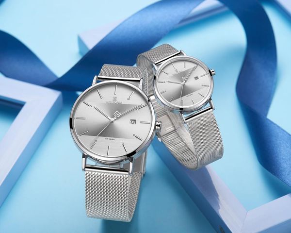 wristwatches naviforce fashion quartz watch men women auto date ultra thin stainless steel strap waterproof classic couple watches lover gif, Slivery;brown
wristwatches naviforce fashion quartz watch men women auto date ultra thin stainless steel strap waterproof classic couple watches lover gif, Slivery;brown