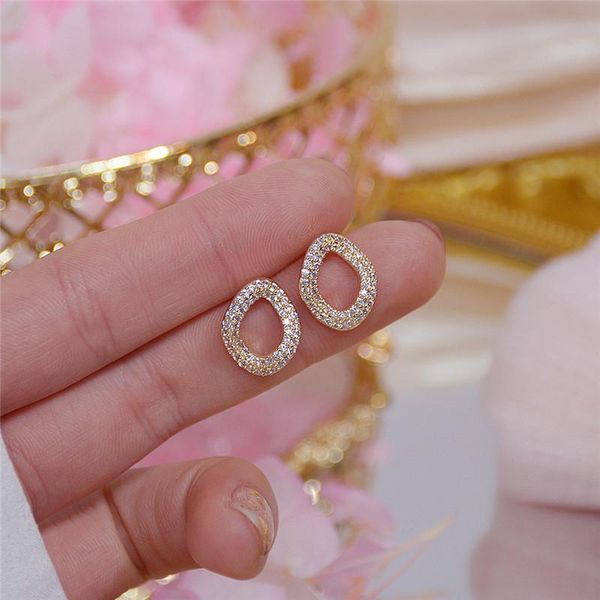 stud elegant exquisite 14k real gold s925 silver needle hollow simple design wave earrings for women cubic zircon zc, Golden;silver
stud elegant exquisite 14k real gold s925 silver needle hollow simple design wave earrings for women cubic zircon zc, Golden;silver