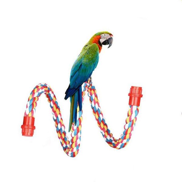 other bird supplies interactive pet parrot colorful rope perches cage accessories comfortable toys simple toy
other bird supplies interactive pet parrot colorful rope perches cage accessories comfortable toys simple toy
