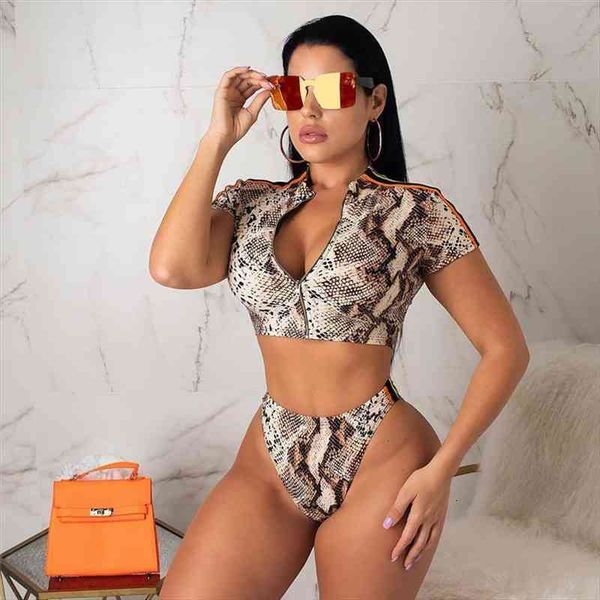 women swimwear 2 piece set summer crop and briefs shorts suits club snake print two piece beach outfits, Gray
women swimwear 2 piece set summer crop and briefs shorts suits club snake print two piece beach outfits, Gray