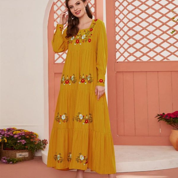 ethnic clothing floral embroidery abaya dubai turkey muslim dress kaftan islamic african dresses for women robe longue femme musulmane, Red
ethnic clothing floral embroidery abaya dubai turkey muslim dress kaftan islamic african dresses for women robe longue femme musulmane, Red