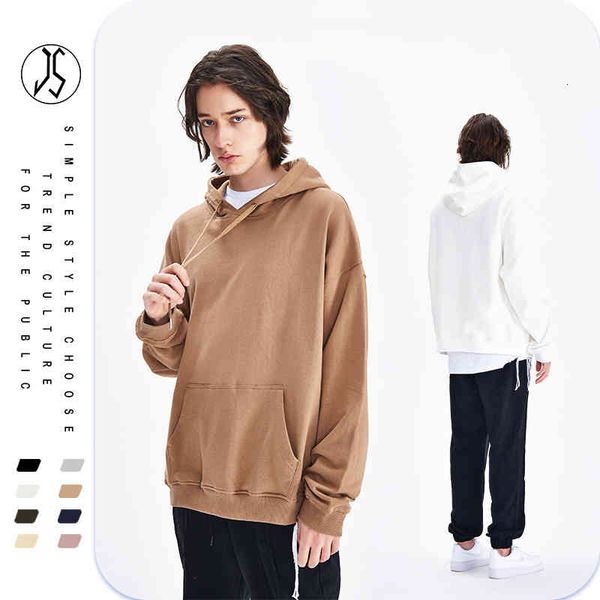 sweater hoodies autumn and winter 2021 370g hooded pure cotton loose couple fashion men's long sleeve, Black
sweater hoodies autumn and winter 2021 370g hooded pure cotton loose couple fashion men's long sleeve, Black
