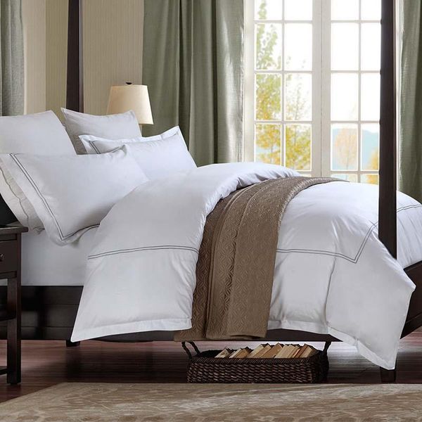bedding sets luxury 100% cotton fabric 5 stars el white solid sheet+2pillowcase+duvet pure set embroidery color
bedding sets luxury 100% cotton fabric 5 stars el white solid sheet+2pillowcase+duvet pure set embroidery color