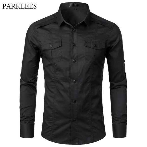 men's casual shirts black cargo shirt men long sleeve military style tactical work mens cotton comfortable travel chemise homme camisa, White;black
men's casual shirts black cargo shirt men long sleeve military style tactical work mens cotton comfortable travel chemise homme camisa, White;black