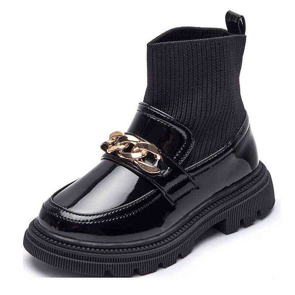 girls boots spring kids martin boots knitted children' short botas pu leather waterproof martin bottes baby little girl shoes g1210, Black;grey 
girls boots spring kids martin boots knitted children' short botas pu leather waterproof martin bottes baby little girl shoes g1210, Black;grey