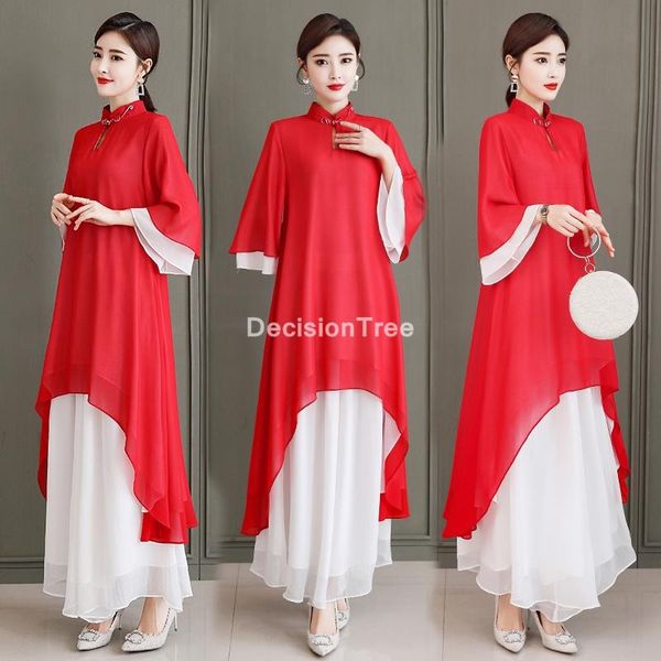 ethnic clothing 2021 qipao traditional chinese dresses cheongsam long satin lady dress elegant party oriental, Red
ethnic clothing 2021 qipao traditional chinese dresses cheongsam long satin lady dress elegant party oriental, Red