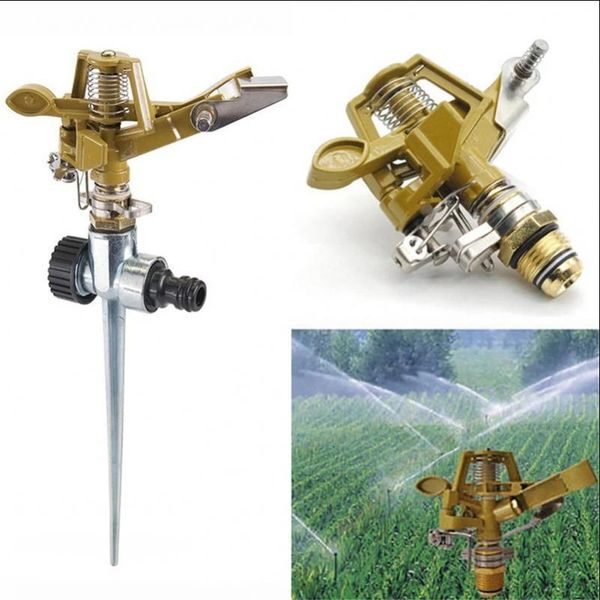 watering equipments 360 degree rotary irrigation sprayer sprinkler for lawn garden yard grass metal impulse spike hose water home
watering equipments 360 degree rotary irrigation sprayer sprinkler for lawn garden yard grass metal impulse spike hose water home