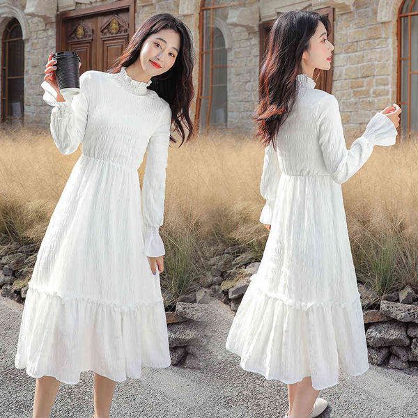 casual dresses skirt super fairy white long sleeve dresses 2022 spring dresses french temperament godds style waist slim long skirt, Black;gray
casual dresses skirt super fairy white long sleeve dresses 2022 spring dresses french temperament godds style waist slim long skirt, Black;gray