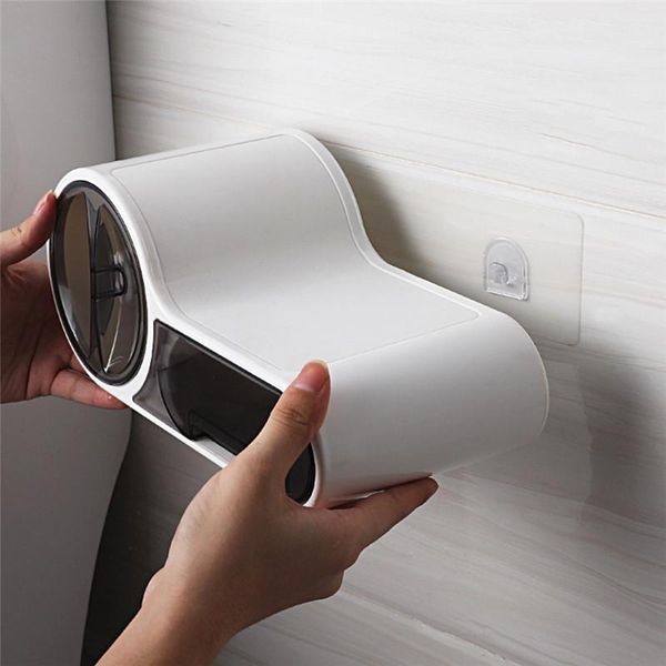 bathroom storage & organization multifunctional waterproof punching tissue box toilet paper holder plastic shelves
bathroom storage & organization multifunctional waterproof punching tissue box toilet paper holder plastic shelves