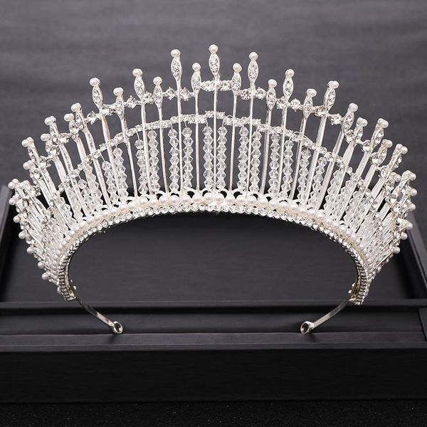 hair clips & barrettes vintage handmade beading crystal pearl queen crown bridal diadem wedding tiara headpieces jewelry accessories, Golden;silver
hair clips & barrettes vintage handmade beading crystal pearl queen crown bridal diadem wedding tiara headpieces jewelry accessories, Golden;silver