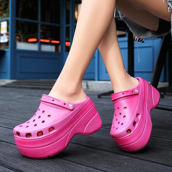 dress shoes summer pink platform women high heels sandals non-slip wedge cm increase garden sandalias de tacon, Black
dress shoes summer pink platform women high heels sandals non-slip wedge cm increase garden sandalias de tacon, Black
