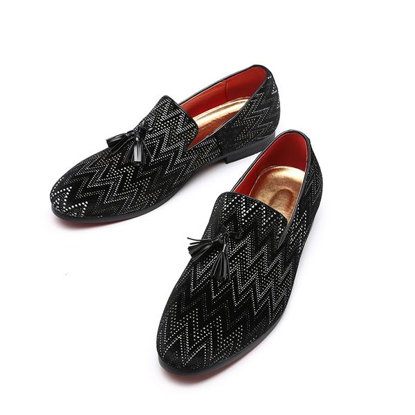 2021 tassel formal shoes mens casual leather wedding party dress shoes male footwear slip on pointed toe loafer size 37-48, Black
2021 tassel formal shoes mens casual leather wedding party dress shoes male footwear slip on pointed toe loafer size 37-48, Black