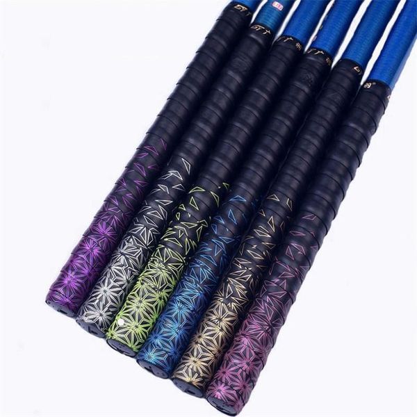 sweatband 1.4 meter gradient colorful fishing rod anti-slip wrist support badminton racket sport grip tape accessories, Yellow;black
sweatband 1.4 meter gradient colorful fishing rod anti-slip wrist support badminton racket sport grip tape accessories, Yellow;black