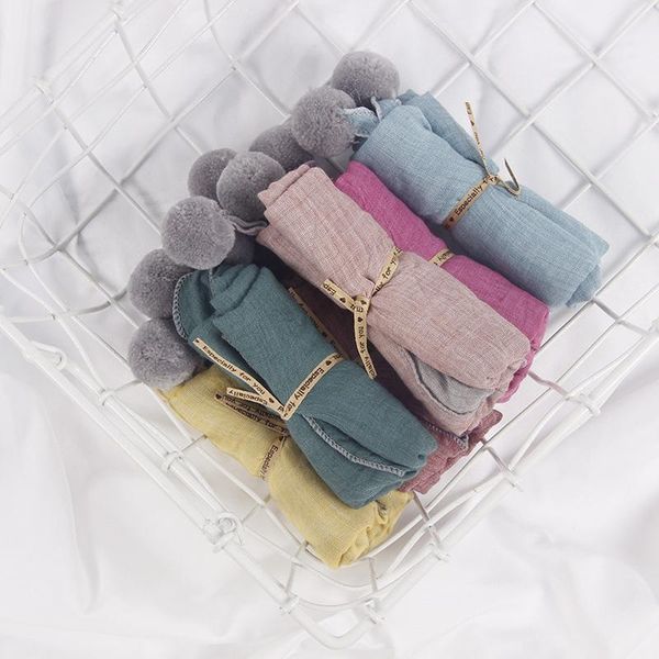 scarves skin-friendly girls scarf autumn winter comfortable neckerchief cute ball solid color simple all-match triangle, Blue;gray
scarves skin-friendly girls scarf autumn winter comfortable neckerchief cute ball solid color simple all-match triangle, Blue;gray