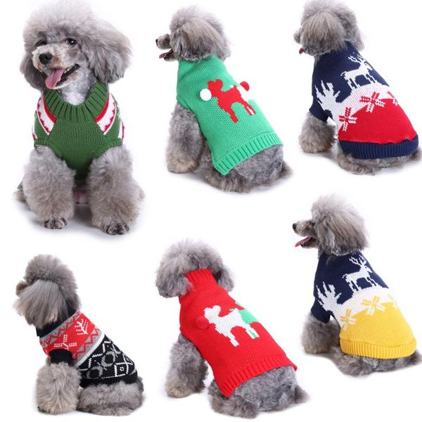 pet dog bone striped high collar clothes christmas snowflake sweater autumn and winter for cat costumes
pet dog bone striped high collar clothes christmas snowflake sweater autumn and winter for cat costumes