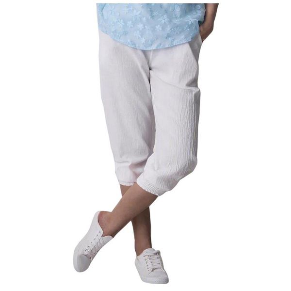 women's pants & capris 2021 cotton drawstring elastic waist casual comfy solid joggers with pockets summer calf-length pantalones, Black;white
women's pants & capris 2021 cotton drawstring elastic waist casual comfy solid joggers with pockets summer calf-length pantalones, Black;white