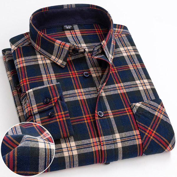 men's casual shirts oversized cotton shirt classic plaid long sleeve s-6xl spring and autumn single breasted buttons for men clothing, White;black
men's casual shirts oversized cotton shirt classic plaid long sleeve s-6xl spring and autumn single breasted buttons for men clothing, White;black