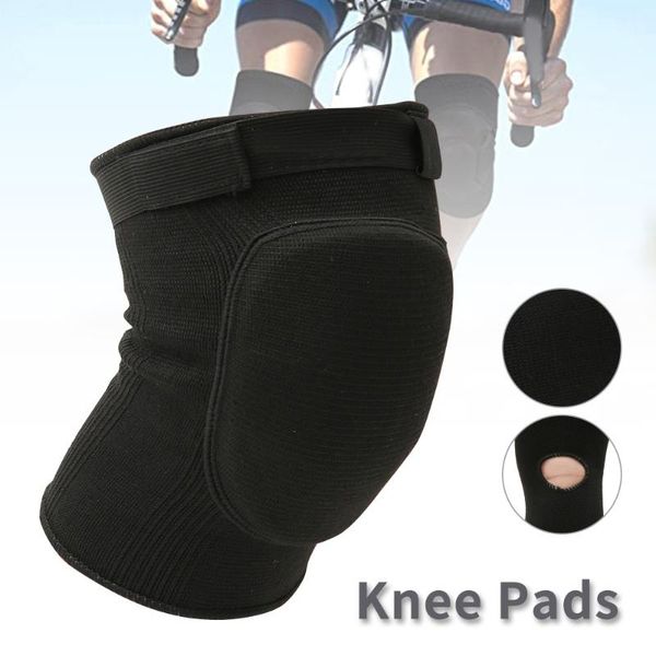 1pc sport knee pad elastic sponge thickened kneepad compression brace fitness gear basketball volleyball protector elbow & pads, Black;gray
1pc sport knee pad elastic sponge thickened kneepad compression brace fitness gear basketball volleyball protector elbow & pads, Black;gray