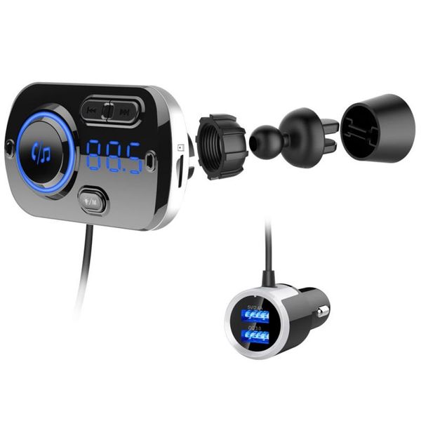 car audio bc49bq fast charging bluetooth mp3 hands player usb charger port radio fm transmitter kit #2
car audio bc49bq fast charging bluetooth mp3 hands player usb charger port radio fm transmitter kit #2
