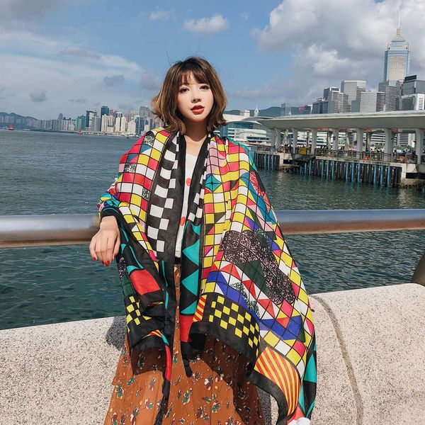 2021 south korea east gate outdoor cotton linen scarf women's summer and autumn beach warm fashion bib, Blue;gray
2021 south korea east gate outdoor cotton linen scarf women's summer and autumn beach warm fashion bib, Blue;gray