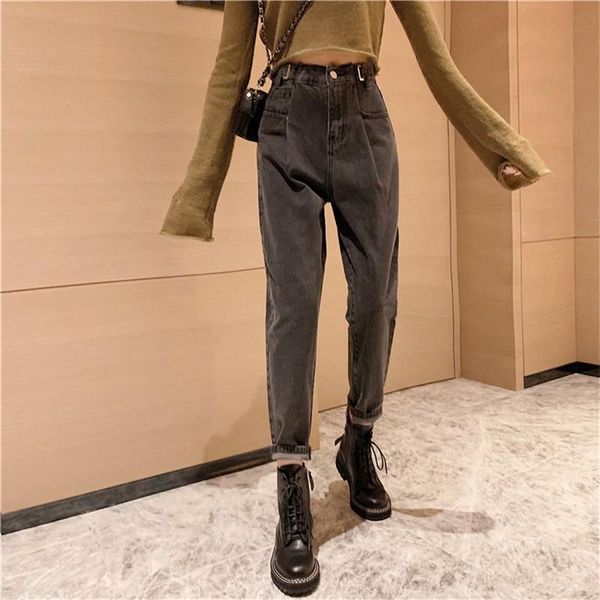 women's jeans high waist mom loose plus size pantalones vaqueros mujer cotton denim trousers women vintage casual, Blue
women's jeans high waist mom loose plus size pantalones vaqueros mujer cotton denim trousers women vintage casual, Blue