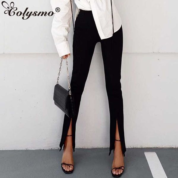 colysmo black pencil pants solid bodycon long zipper split y2k high waist trousers streetwear woman fall women clothing 210527, Black;white
colysmo black pencil pants solid bodycon long zipper split y2k high waist trousers streetwear woman fall women clothing 210527, Black;white