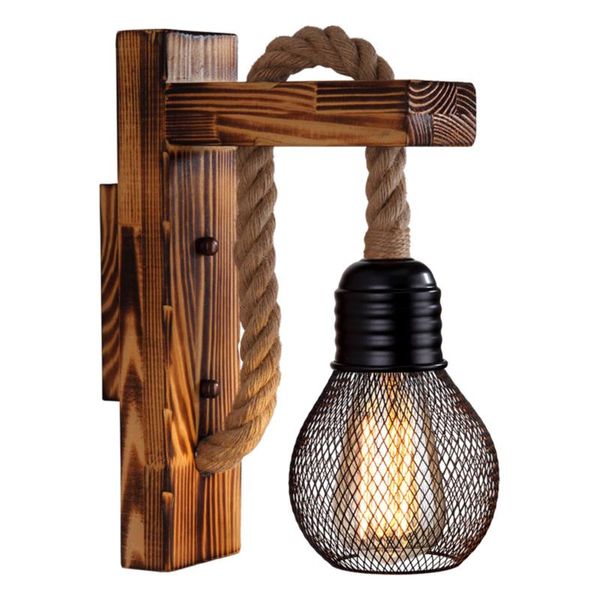 wall lamp wooden vintage led rope light with lampshade industrial e27 for living room bedroom restaurant
wall lamp wooden vintage led rope light with lampshade industrial e27 for living room bedroom restaurant
