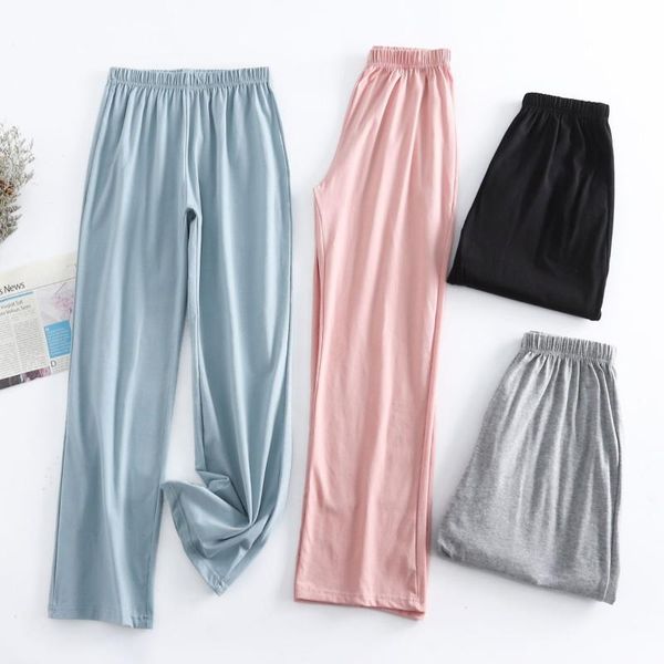women's sleepwear cotton solid color trousers spring and autumn thick loose casual home can be worn at pajamas, Black;red
women's sleepwear cotton solid color trousers spring and autumn thick loose casual home can be worn at pajamas, Black;red