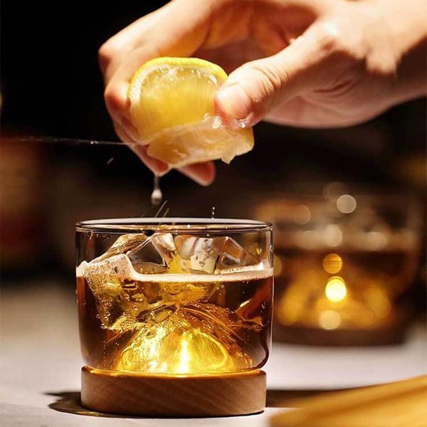 wine glasses home kitchen whiskey glass mountain wooden bottom transparent cup for vodka bar club
wine glasses home kitchen whiskey glass mountain wooden bottom transparent cup for vodka bar club