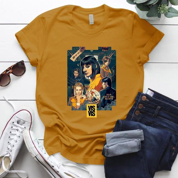 vis a print tshirts summer womens t shirt short sleeve spain tv funny for ladies harajuku aesthetic tees mujer, White
vis a print tshirts summer womens t shirt short sleeve spain tv funny for ladies harajuku aesthetic tees mujer, White