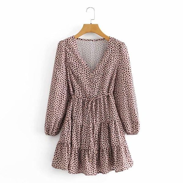 casual dresses 2021 women dress print v-neck long sleeve above knee female fashion clothes, Black;gray
casual dresses 2021 women dress print v-neck long sleeve above knee female fashion clothes, Black;gray