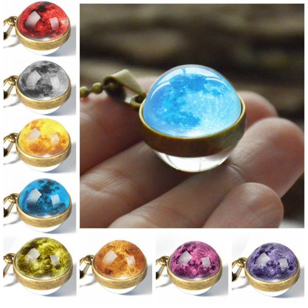 pendant necklaces vintage round bead chain universe planet handmade delicacy necklace galaxy glass pattern women jewelry, Silver
pendant necklaces vintage round bead chain universe planet handmade delicacy necklace galaxy glass pattern women jewelry, Silver