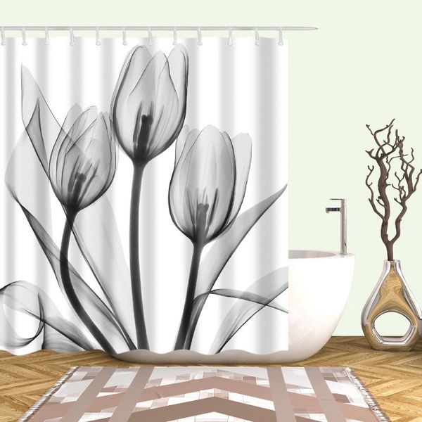 plants shower curtain set with 12 hooks black flowers bathroom decoration washable polyester fabric curtains
plants shower curtain set with 12 hooks black flowers bathroom decoration washable polyester fabric curtains