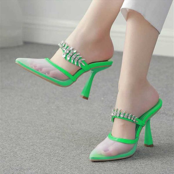closed toe sandals women summer stiletto high heel shoes clear upper bling diamonds slip on sandal for lady slipper dress, Black
closed toe sandals women summer stiletto high heel shoes clear upper bling diamonds slip on sandal for lady slipper dress, Black