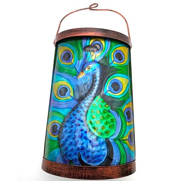 lawn lamps led solar lantern light wrought iron peacock glass painting hanging waterproof outdoor garden yard art decorations
lawn lamps led solar lantern light wrought iron peacock glass painting hanging waterproof outdoor garden yard art decorations