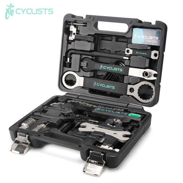 tools cyclists ct-k01 bike multi-function tool case professional maintenance box 18 in 1 combination suit iamok bicycle repair
tools cyclists ct-k01 bike multi-function tool case professional maintenance box 18 in 1 combination suit iamok bicycle repair