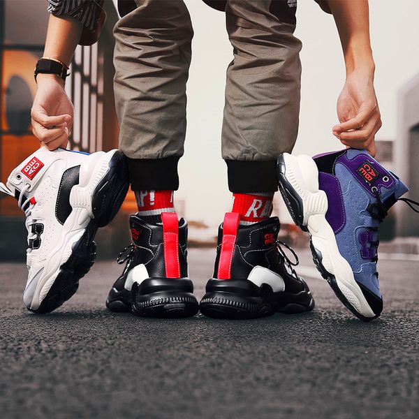Thick Bottom Shoes Men 2021 New Wild Mens Shoes Spring new thick bottom basketball shoes high-top sneakers Trendy casual, Black
Thick Bottom Shoes Men 2021 New Wild Mens Shoes Spring new thick bottom basketball shoes high-top sneakers Trendy casual, Black